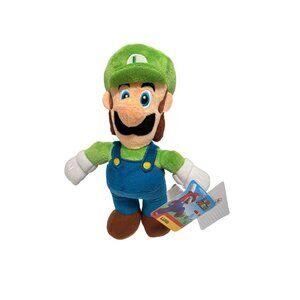 World of Nintendo Super Mario Luigi 9" Plush Toy New